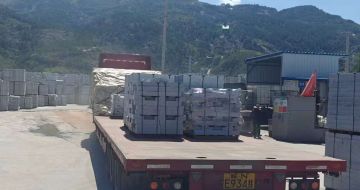 大同 芝麻白仿形路沿石，直形路沿石