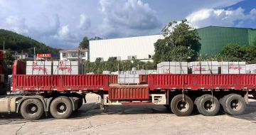 大同 芝麻灰花岗岩地铺石出货日常