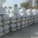 大同 白麻花岗岩石材圆球，石球，挡车球，隔离球，景观石球，风水球等