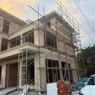 大同 黄金麻荔枝面花岗岩外墙干挂