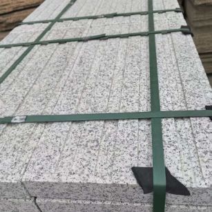 大同 白麻花岗岩直行盲道石，盲条，地铺石