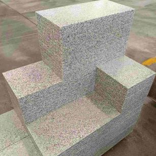 大同 白麻花岗岩荔枝面地铺石