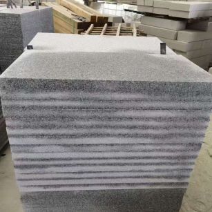 大同 芝麻白5公分火烧地铺成品，900*400，规格可定制