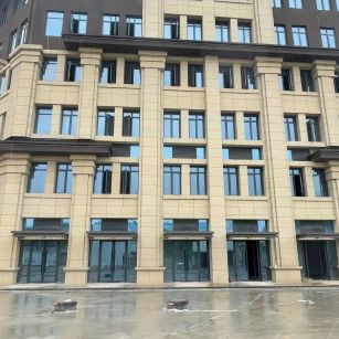 大同 黄金麻花岗岩荔枝面小区外墙干挂