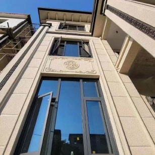 大同 黄金麻荔枝面别墅外墙干挂效果展示