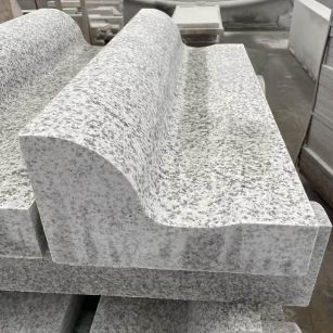 大同 白麻花岗岩S型路沿石，路侧石，马路牙子等