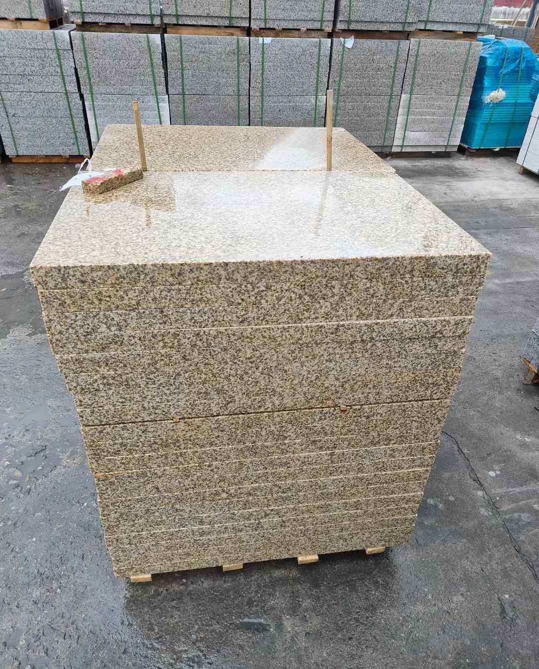 大同 湖北黄金麻花岗岩石材荔枝面外墙石材