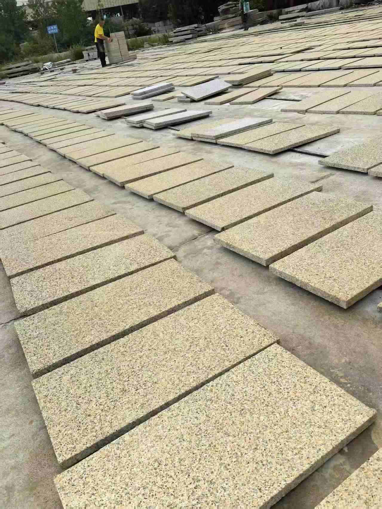 大同 黄金麻荔枝地铺石面排板