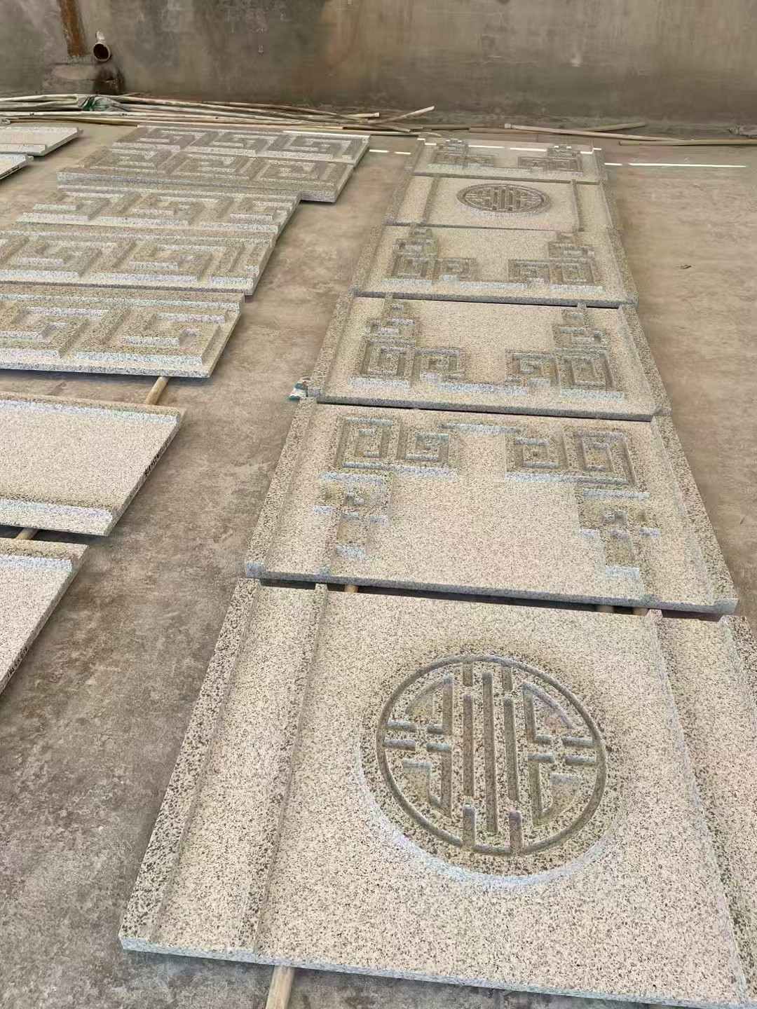 大同 白麻花岗岩外墙立面雕刻板